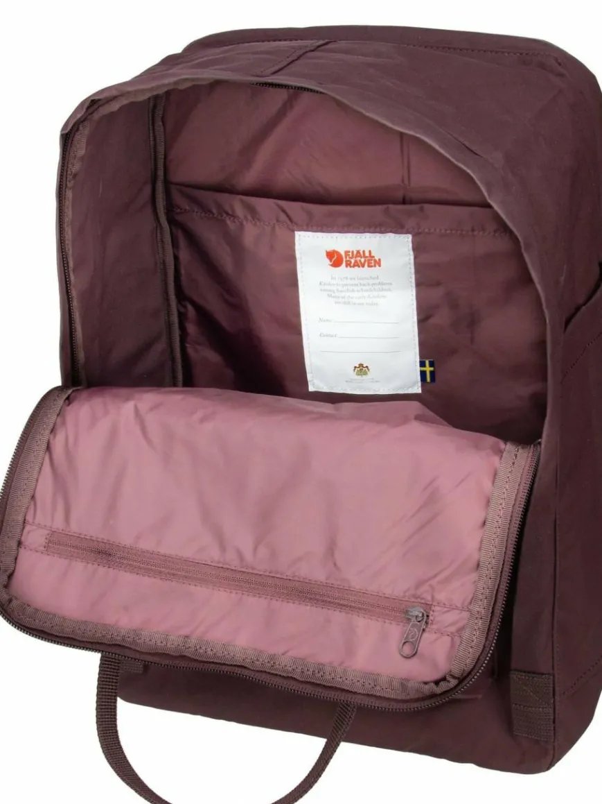 Fjällräven Taschen & Rucksäcke*Unisex Rucksack - Kanken Laptop 17'' aubergine uni
