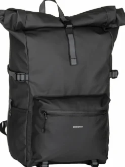 Sandqvist Taschen & Rucksäcke*Unisex Rucksack - Ruben 2.0 Rolltop schwarz uni