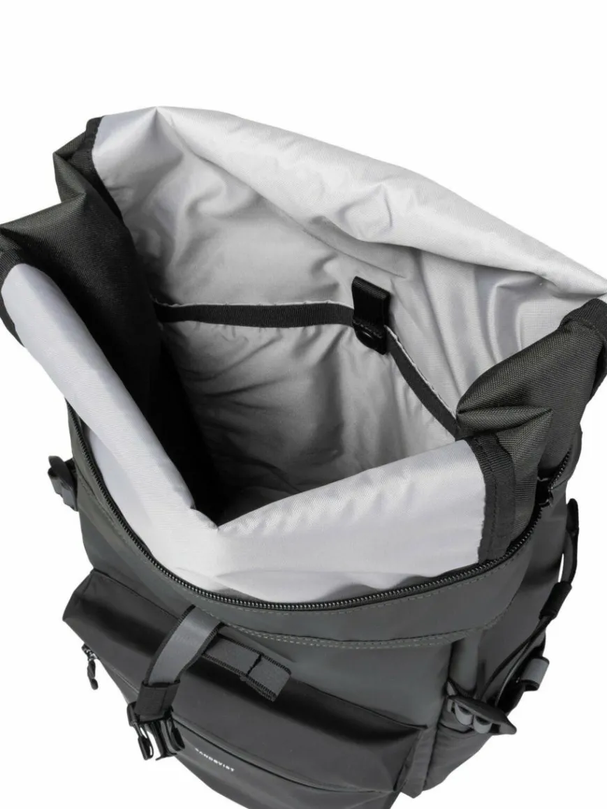 Sandqvist Taschen & Rucksäcke*Unisex Rucksack - Ruben 2.0 Rolltop schwarz uni