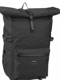 Sandqvist Taschen & Rucksäcke*Unisex Rucksack - Ruben 2.0 Rolltop schwarz uni