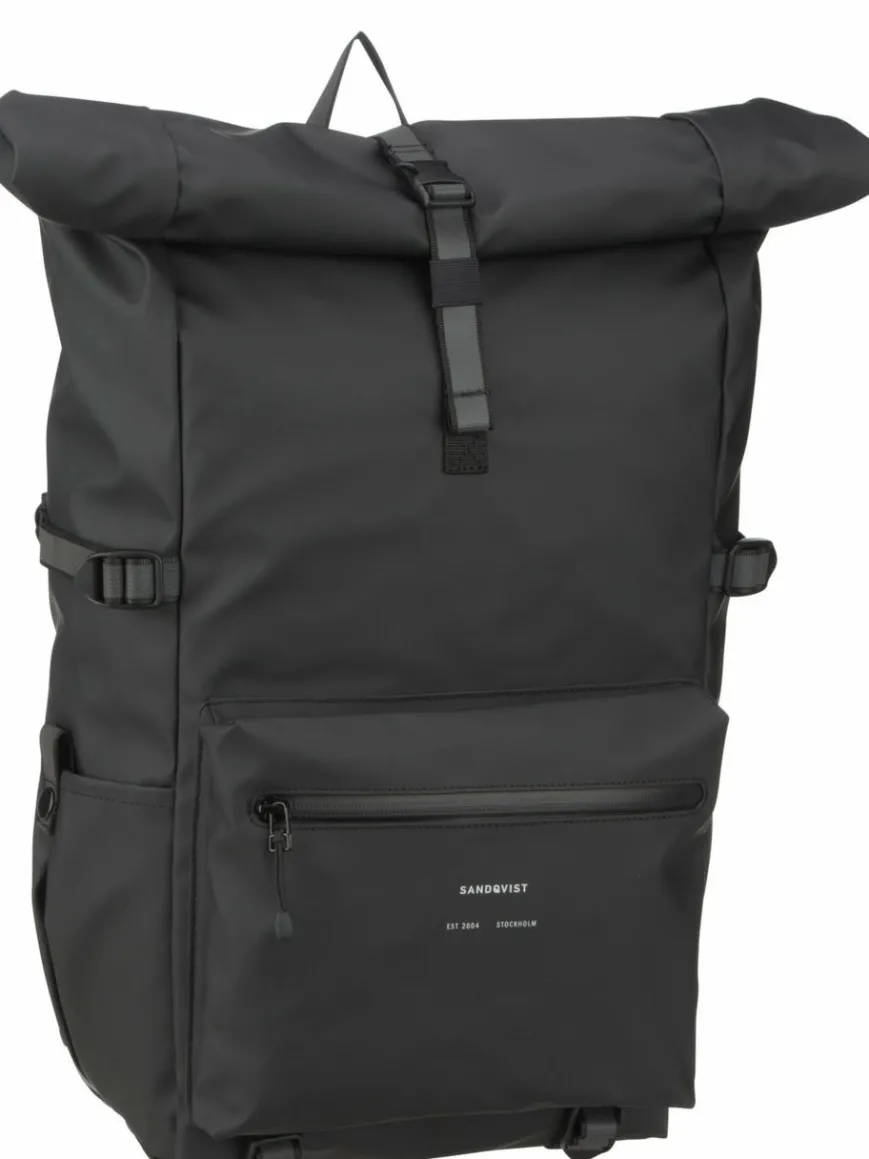 Sandqvist Taschen & Rucksäcke*Unisex Rucksack - Ruben 2.0 Rolltop schwarz uni