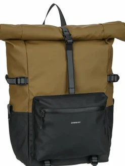 Sandqvist Taschen & Rucksäcke*Unisex Rucksack - Ruben 2.0 Rolltop gelb uni