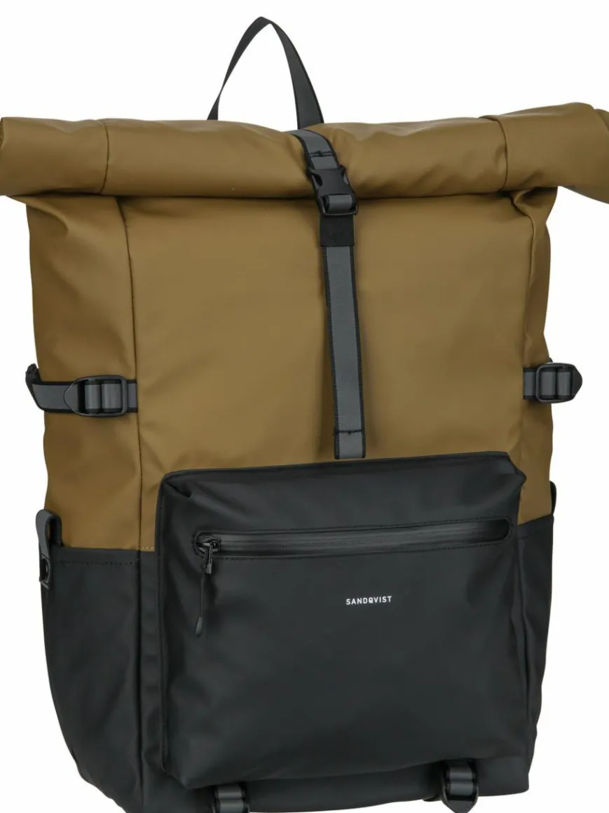 Sandqvist Taschen & Rucksäcke*Unisex Rucksack - Ruben 2.0 Rolltop gelb uni