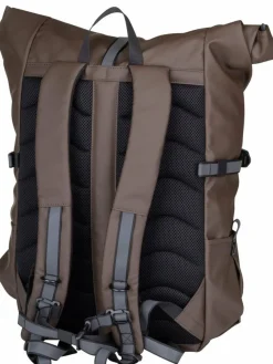 Sandqvist Taschen & Rucksäcke*Unisex Rucksack - Ruben 2.0 Rolltop braun uni