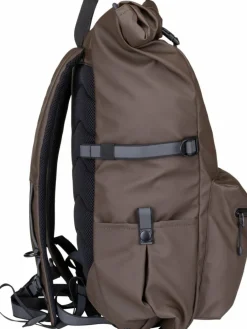 Sandqvist Taschen & Rucksäcke*Unisex Rucksack - Ruben 2.0 Rolltop braun uni