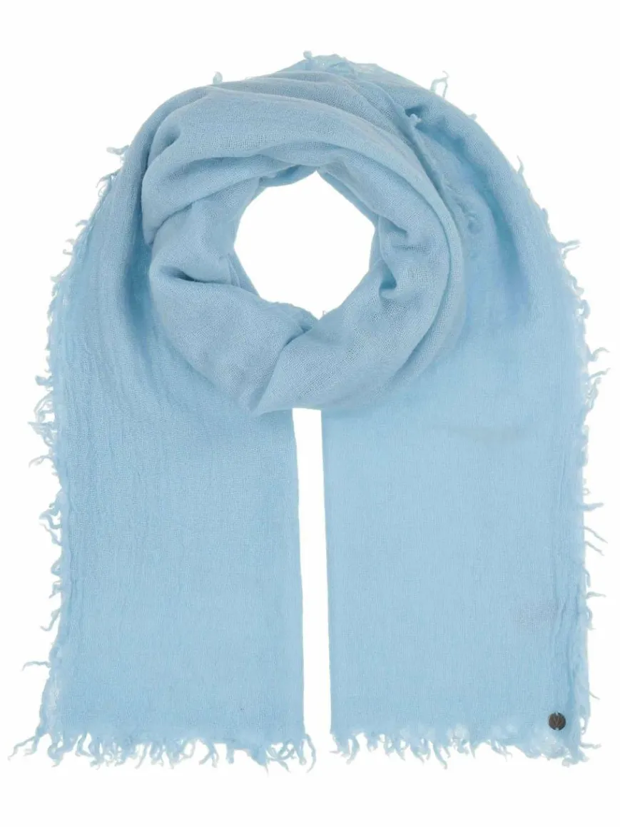 Fraas Schals & Tücher*Unisex Schal hellblau uni