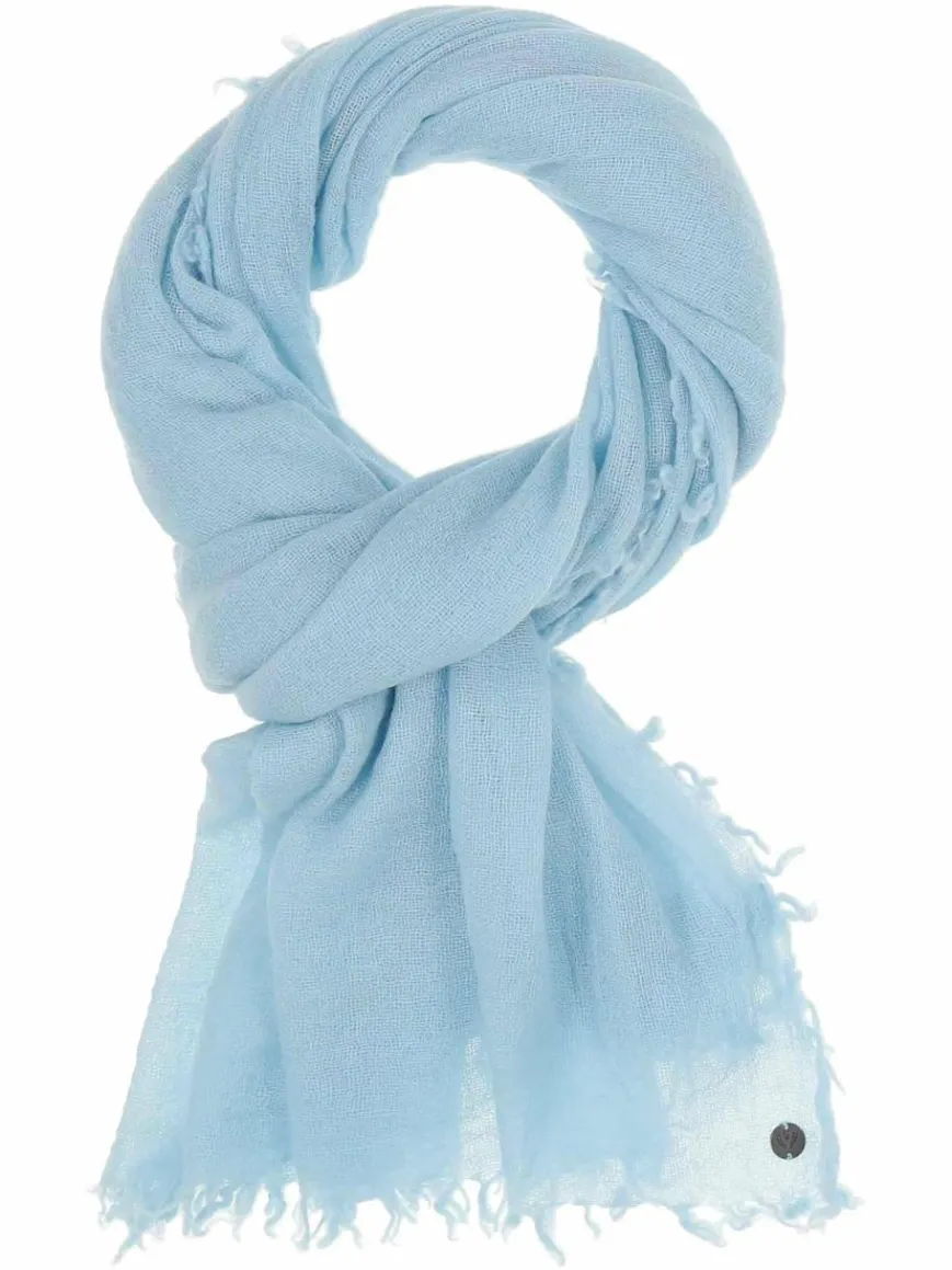Fraas Schals & Tücher*Unisex Schal hellblau uni