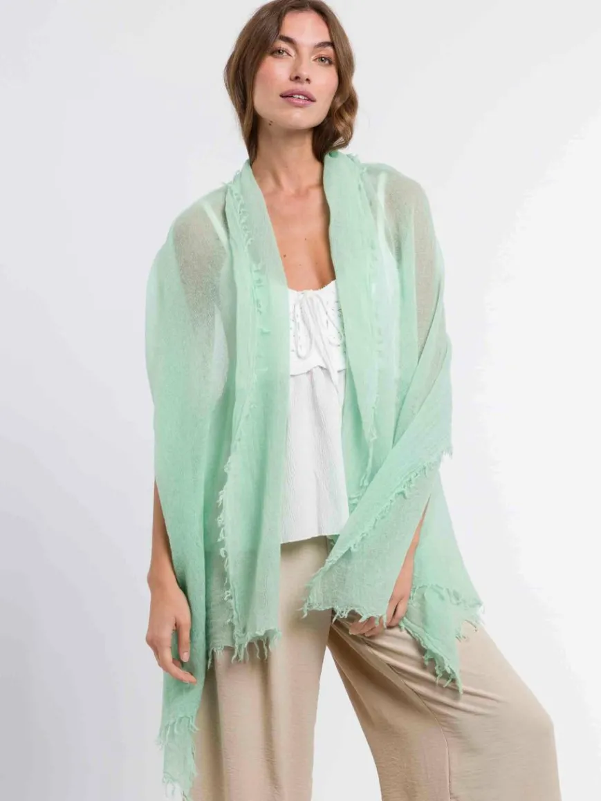 Fraas Schals & Tücher*Unisex Schal mint uni