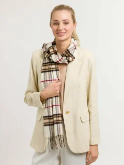 Giorgio Rimaldi Schals & Tücher*Unisex Schal beige kariert