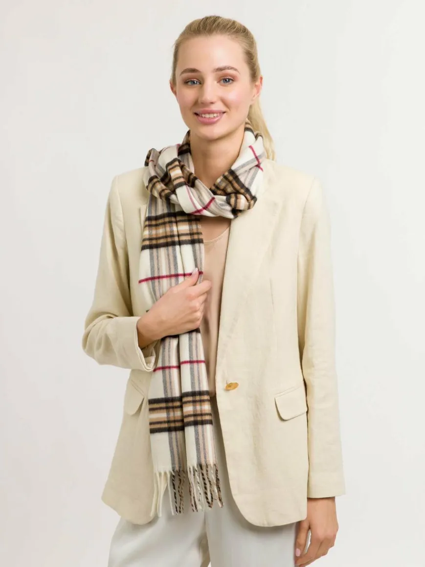 Giorgio Rimaldi Schals & Tücher*Unisex Schal beige kariert