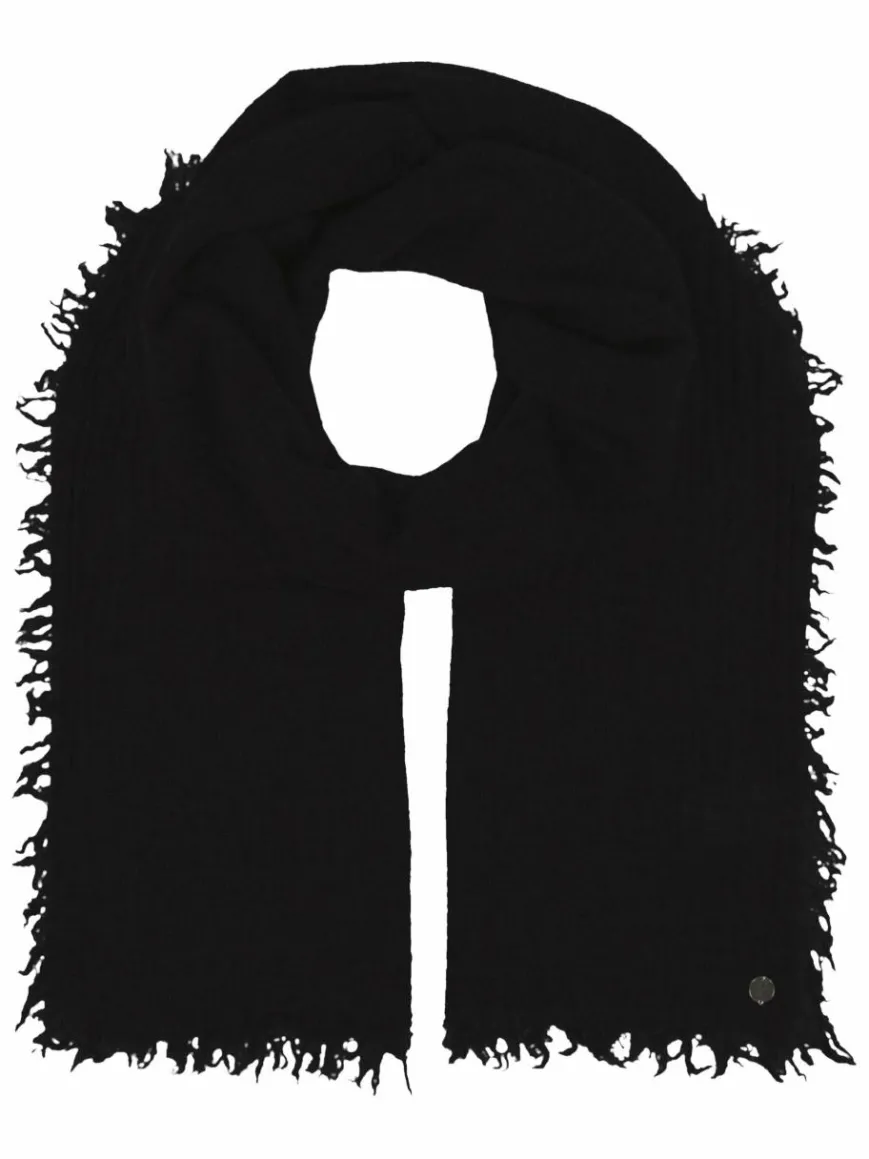 Fraas Schals & Tücher*Unisex Schal schwarz uni