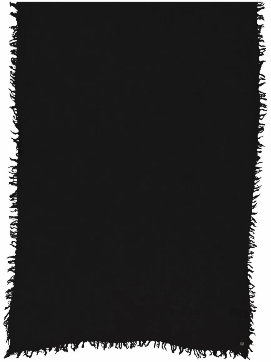 Fraas Schals & Tücher*Unisex Schal schwarz uni