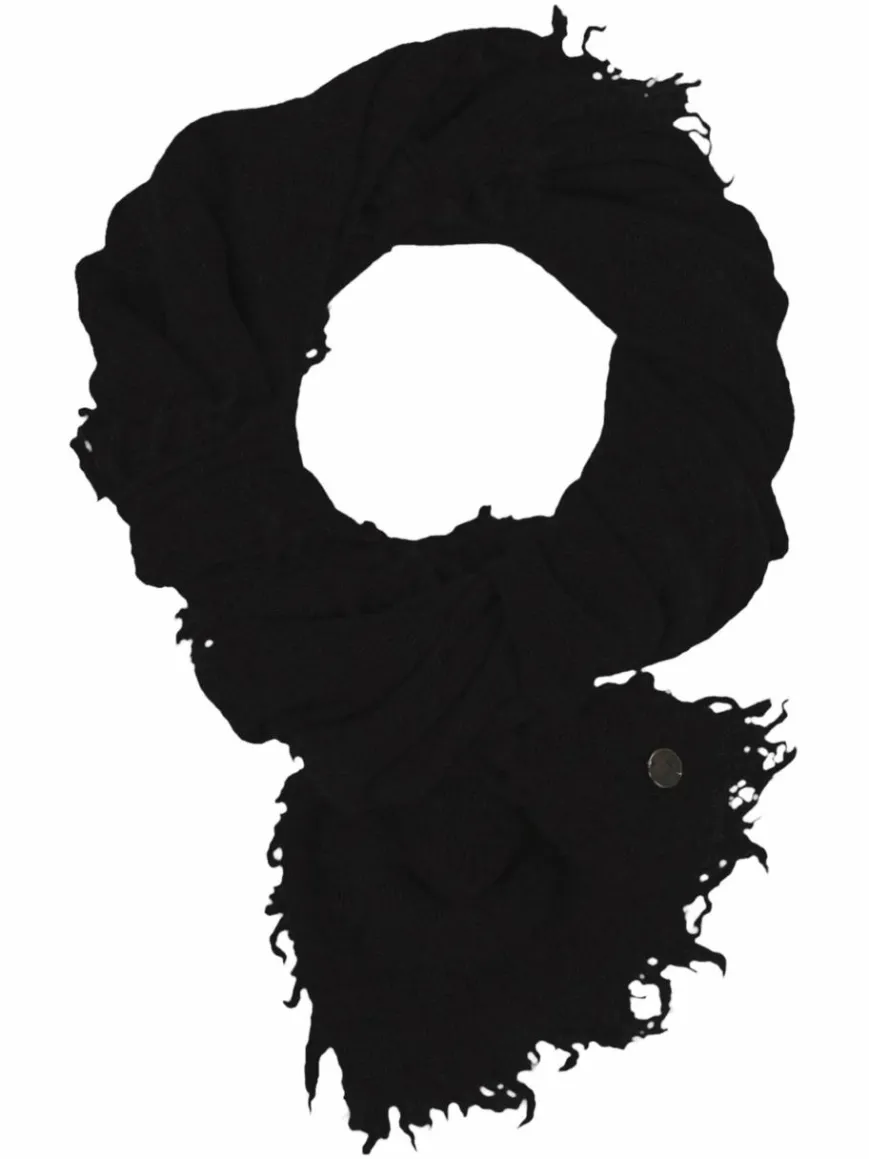 Fraas Schals & Tücher*Unisex Schal schwarz uni