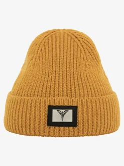 Carlo Colucci Mützen & Hüte*Unisex Schiebermütze - Dallo gelb gemustert