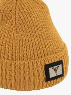 Carlo Colucci Mützen & Hüte*Unisex Schiebermütze - Dallo gelb gemustert