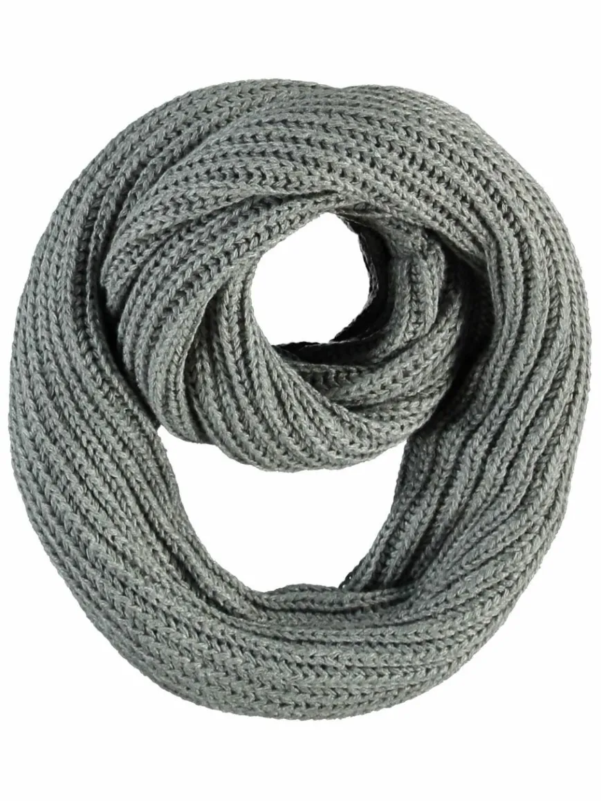 Giorgio Rimaldi Schals & Tücher*Unisex Schlauchschal hellgrau uni