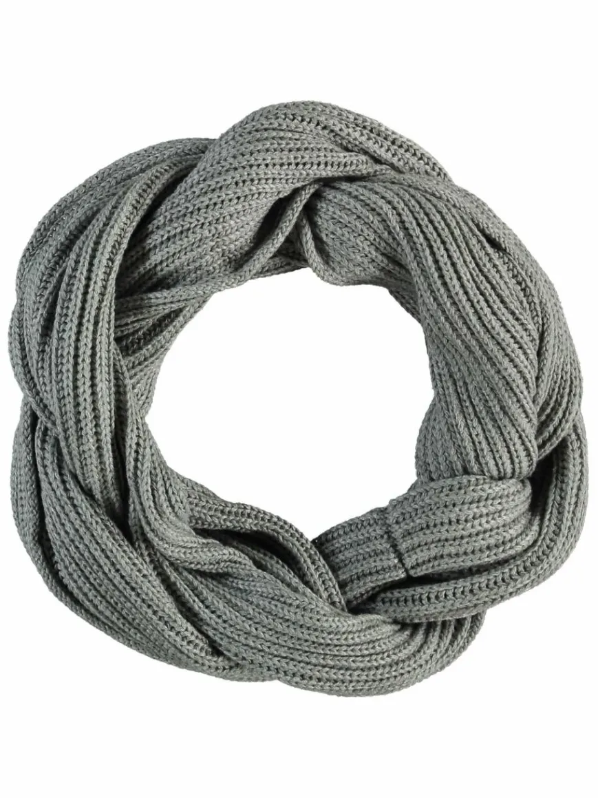 Giorgio Rimaldi Schals & Tücher*Unisex Schlauchschal hellgrau uni