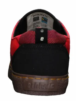 Ethletic Sneaker*Unisex Sneaker rot kariert