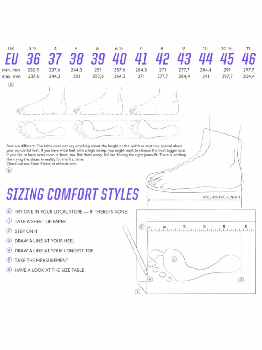 Ethletic Sneaker*Unisex Sneaker grau uni