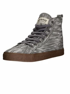 Ethletic Sneaker*Unisex Sneaker hellgrau gestreift