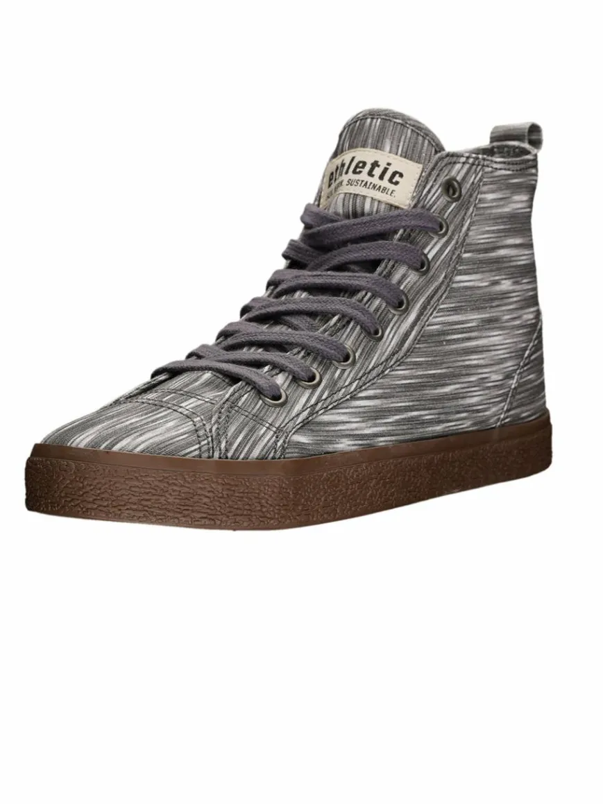 Ethletic Sneaker*Unisex Sneaker hellgrau gestreift