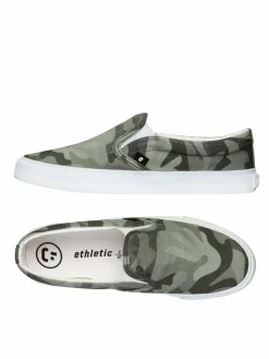 Ethletic Sneaker*Unisex Sneaker oliv gemustert