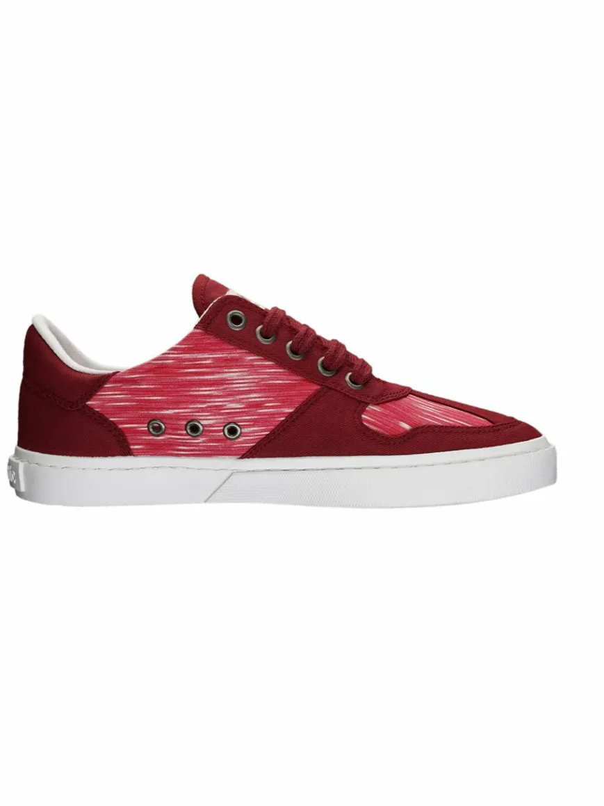 Ethletic Sneaker*Unisex Sneaker rot gestreift