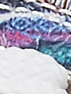 Carlo Colucci Sneaker*Unisex Sneaker - Dal Piaz blau gemustert