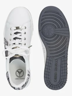 Carlo Colucci Sneaker*Unisex Sneaker - Dal Pont schwarz gemustert