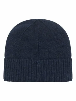 Polo Sylt Mützen & Hüte*Unisex Strickmütze blau bedruckt