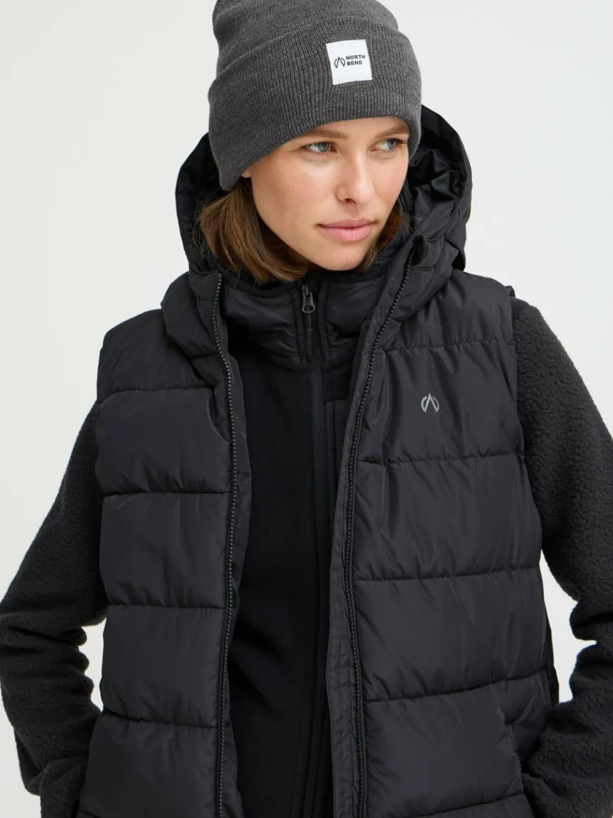 North Bend Mützen & Hüte*Unisex Strickmütze - NBLou grau bedruckt