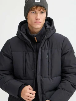 North Bend Mützen & Hüte*Unisex Strickmütze - NBLou grau bedruckt