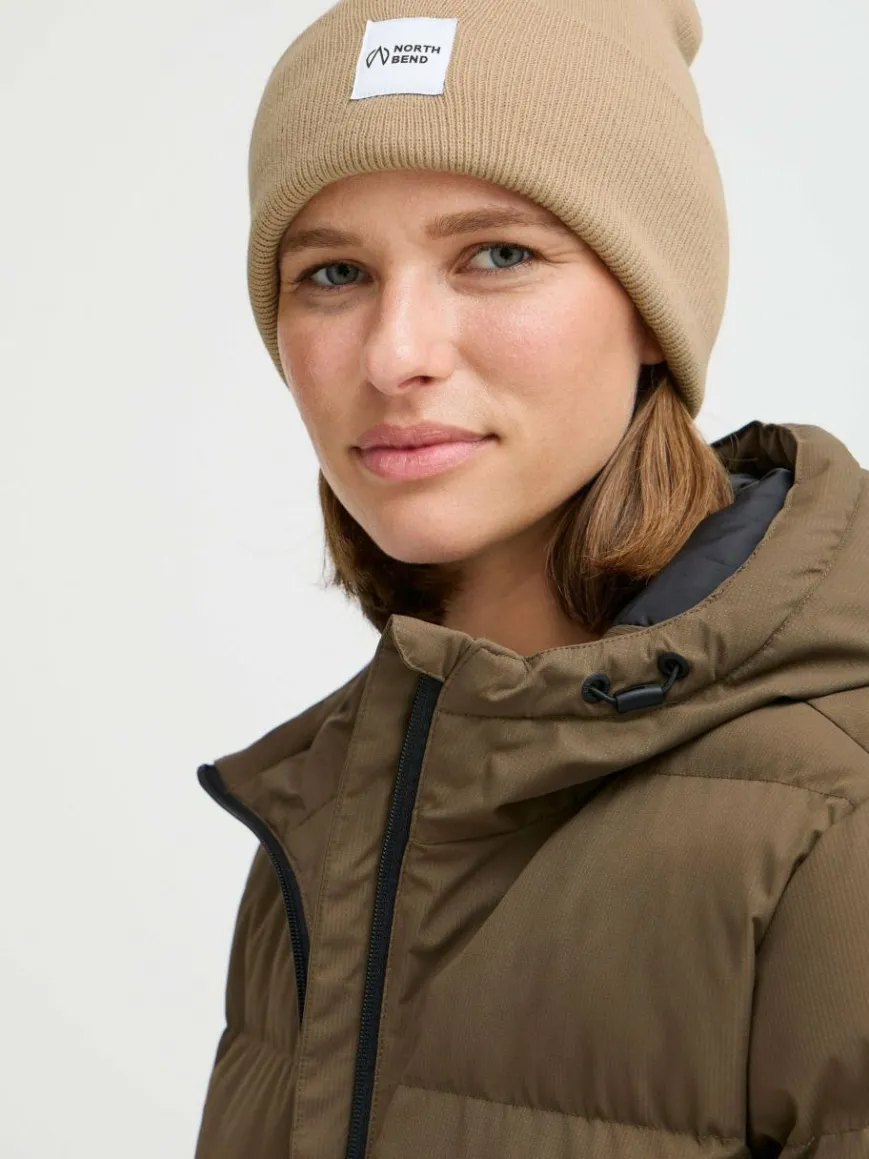 North Bend Mützen & Hüte*Unisex Strickmütze - NBLou beige bedruckt