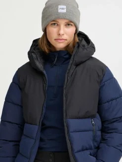 North Bend Mützen & Hüte*Unisex Strickmütze - NBLou hellgrau bedruckt