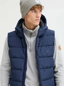 North Bend Mützen & Hüte*Unisex Strickmütze - NBLou hellgrau bedruckt