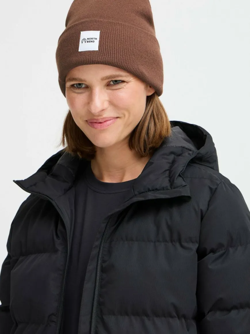 North Bend Mützen & Hüte*Unisex Strickmütze - NBLou braun bedruckt