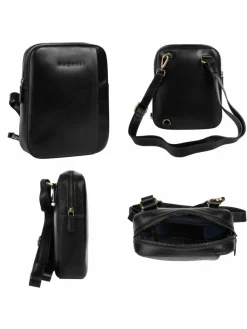 Bugatti Taschen & Rucksäcke*Unisex Umhängetasche schwarz uni