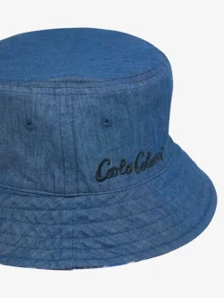Carlo Colucci Mützen & Hüte*Unisex Wendehut - Decassian blau gemustert