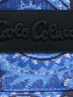 Carlo Colucci Mützen & Hüte*Unisex Wendehut - Decassian blau gemustert