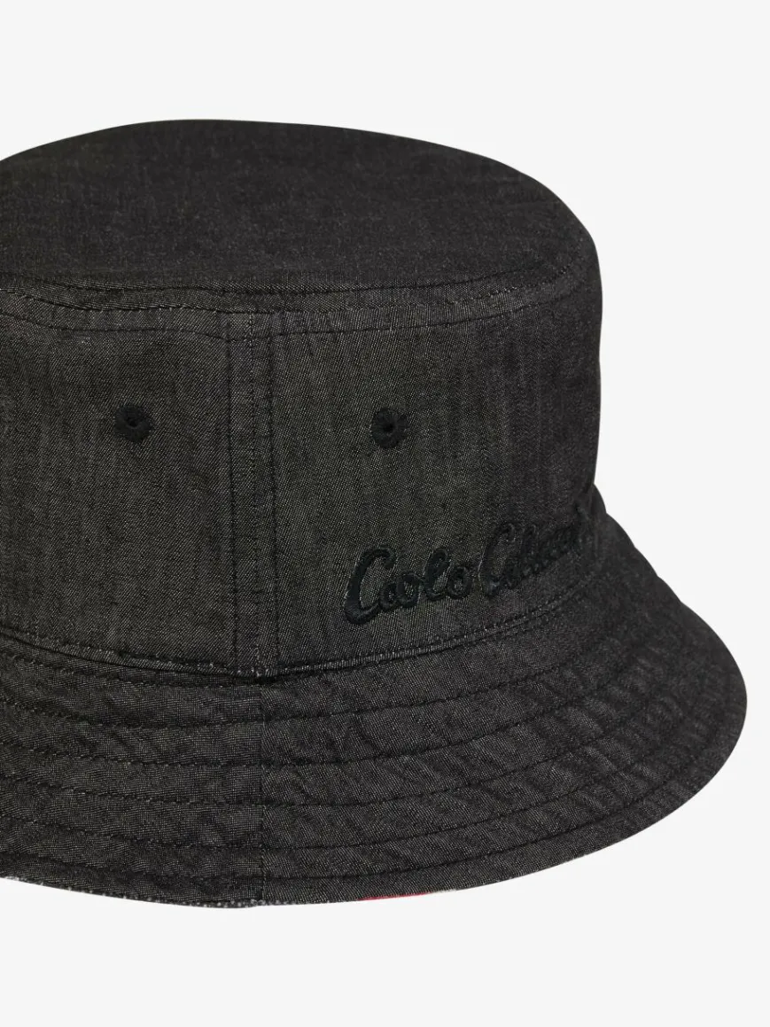 Carlo Colucci Mützen & Hüte*Unisex Wendehut - Decassian rot gemustert