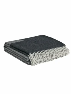 Gant Heimtextilien*Unisex Wohndecken 1er Pack grau uni