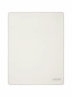 JOOP! Heimtextilien*Unisex Wohndecken 1er Pack ecru uni