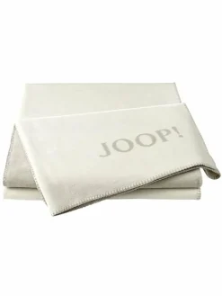 JOOP! Heimtextilien*Unisex Wohndecken 1er Pack ecru uni