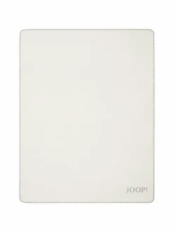 JOOP! Heimtextilien*Unisex Wohndecken 1er Pack ecru uni