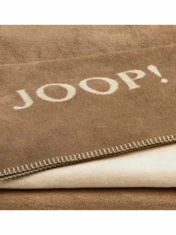 JOOP! Heimtextilien*Unisex Wohndecken 1er Pack beige uni