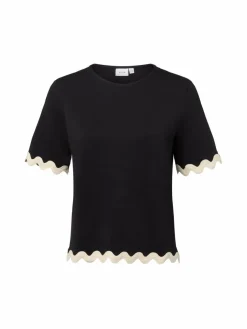 Vila Shirts & Tops*VICalisa schwarz sand uni